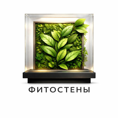Фитостена из искусственных растений Фитостена из искусственных растений
