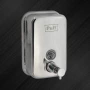 Дозатор для жидкого мыла из нерж. стали антивандальный PUFF-8605