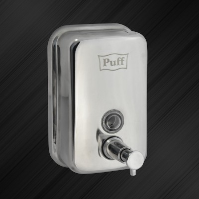 Дозатор для жидкого мыла из нерж. стали антивандальный PUFF-8605 Дозатор для жидкого мыла из нерж. стали антивандальный PUFF-8605