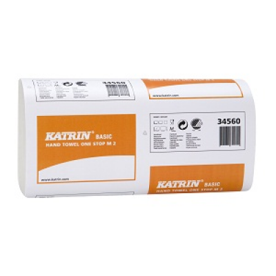 Полотенца бумажные Katrin Basic One Stop M2 Полотенца бумажные Katrin Basic One Stop M2