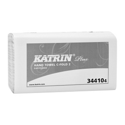 Katrin Plus C-Fold 2 EasyFlush. 2-слойные бумажные полотенца премиум качества Katrin Plus C-Fold 2 EasyFlush. 2-слойные бумажные полотенца премиум качества