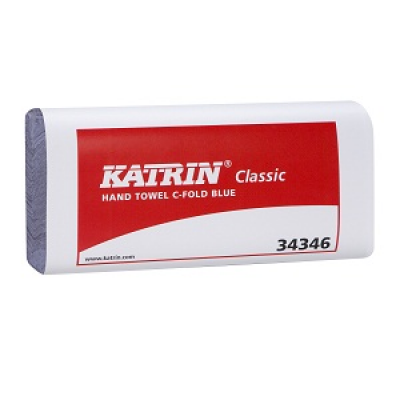 Katrin Plus C-Fold Blue (синие). 1-слойные бумажные полотенца высокого качества Katrin Plus C-Fold Blue (синие). 1-слойные бумажные полотенца высокого качества