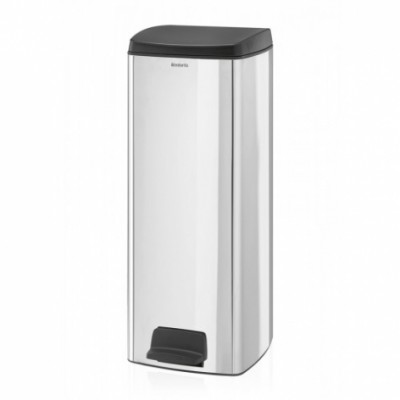 Мусорный бак с педалью Brabantia Brilliant Steel 25л Мусорный бак с педалью Brabantia Brilliant Steel 25л