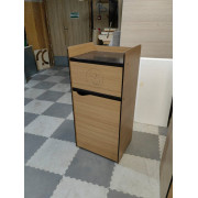 Урна для фудкорта "Next" Дуб Седан 0643 ST, с емкостью 100 л